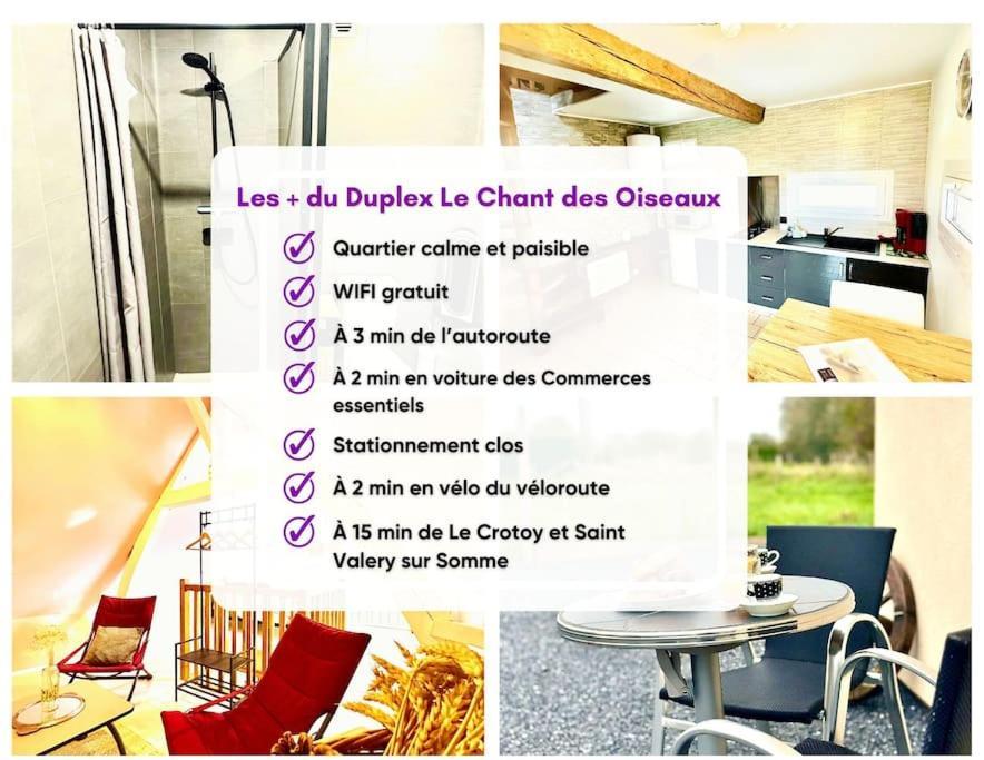Duplex Le Chant Des Oiseaux Абвил Екстериор снимка